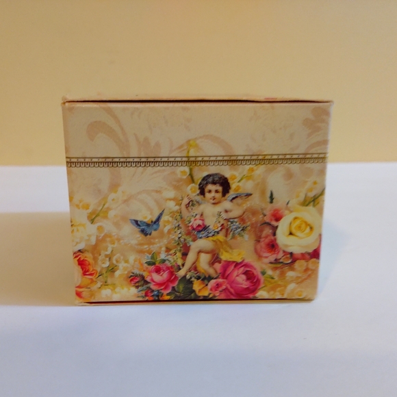 Coty Leffleur Crystal Candle Holder With A Fragrance Candle - Picture 7 of 12